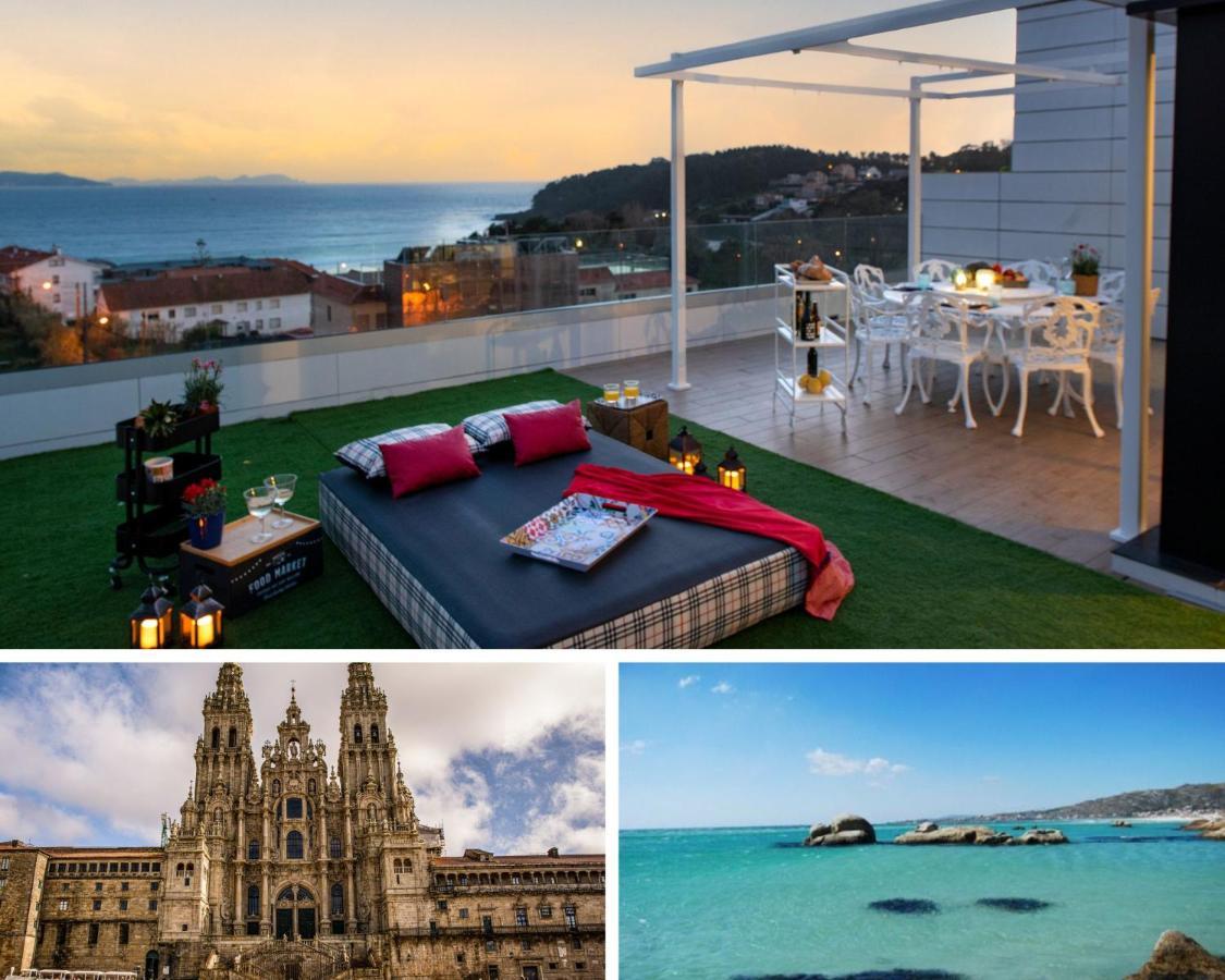 Luxury Singular Villa Canelas Sanxenxo Exteriér fotografie